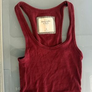 Abercrombie & Fitch Deep Red Tank Top
